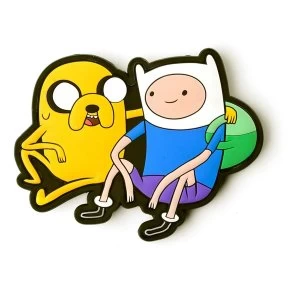 Adventure Time - Jake & Finn Unisex Medium Belt Buckle - Multi-Colour