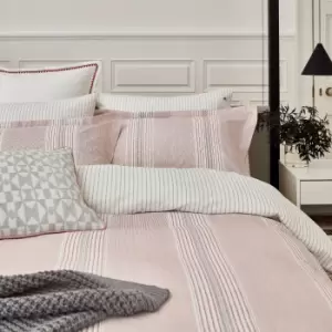 Bedeck Of Belfast Kala Super Kingsize Duvet Cover, Coral