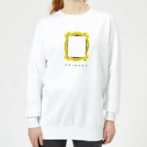 Friends Frame Womens Sweatshirt - White - 5XL