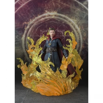 Doctor Strange with Exclusive Flame Set (Marvel) Bandai Tamashii Nations Figuarts Figure