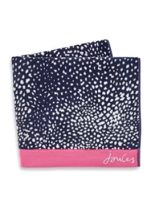 Joules Spot Towel Collection In Navy