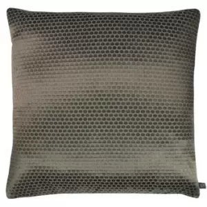 Evans Lichfield Opulence Velveteen Cushion Cover (55cm x 55cm) (Moleskin) - Moleskin