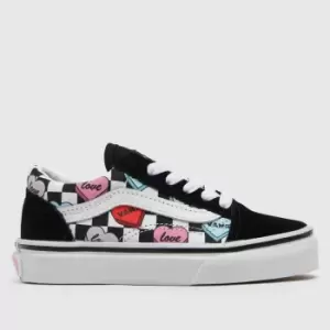 Vans Multi Old Skool Candy Girls Junior Trainers