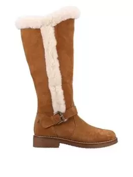 Hush Puppies Mariana Shearling Knee Boot - Tan