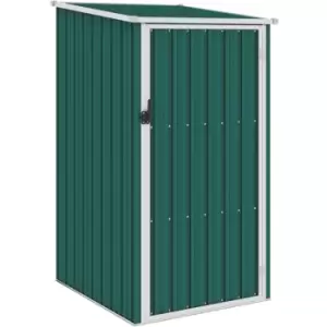 Vidaxl - Garden Shed Green 87x98x159cm Galvanised Steel - Green