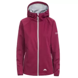 Trespass Womens/Ladies Sisely Waterpoof Softshell Jacket (XS) (Grape Wine)