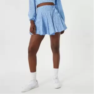 Jack Wills Wrap Mini Skirt - Blue