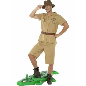 Safari Man Costume Adults Large