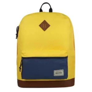 Regatta Stamford 20L Backpack (One Size) (Yellow/Dark Denim)