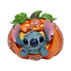 Stitch O' Lantern Disney Traditions Figurine