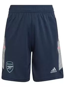 Adidas Junior 22/23 Arsenal Training Short, Black, Size 11-12 Years