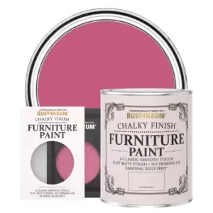 Rust-Oleum Chalky Furniture Paint - RASPBERRY RIPPLE - 750ml