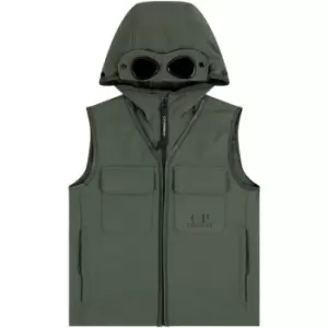 CP COMPANY Softshell Gilet - Green