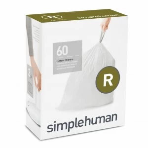 simplehuman Bin Liner Code R 3 x 20 Pack 60 Liners