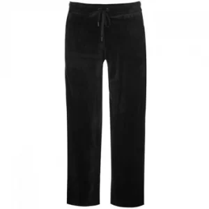 DKNY Wide Leg Velour Track Pants Ladies