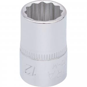 Elora 3/8" Drive Bi Hexagon Socket Metric 3/8" 12mm