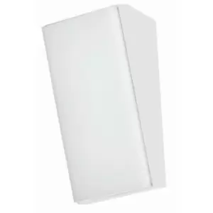 Columbus Outdoor Flush Wall Lamp Sandy White Aluminium LED 12W 1080Lm 3000K IP65 - Merano