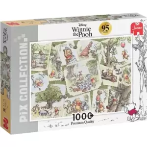 Jumbo Disney Pix Collection Winnie the Pooh 95th Anniversary 1000 Piece Jigsaw Puzzle