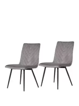 K-Interiors Lucia Pair Of Dining Chairs