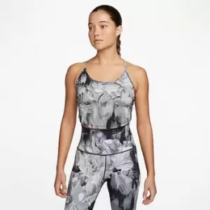 Womens Nike One Dri-FIT All-over Print Cropped Tank Top