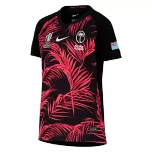 Nike Fiji RWC 2023 Away Jnr Rugby Shirt - Black