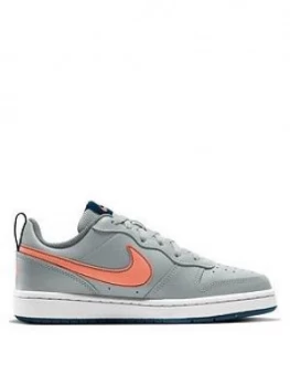 Nike Court Borough Low 2, Grey/Pink, Size 3