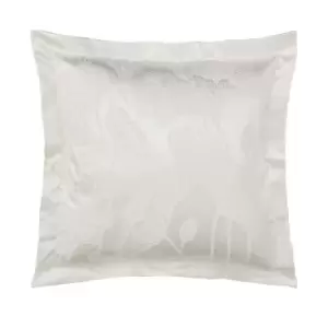 Sanderson Lotus Leaf Square Pillowcase, Ivory