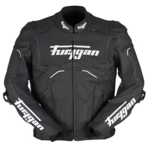 Furygan Raptor Evo 2 Black White Motorcycle Jacket M