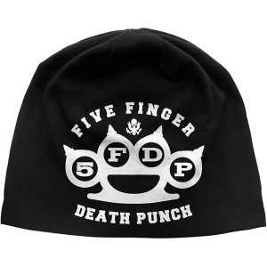 Five Finger Death Punch - Logo Unisex Beanie Hat - Black