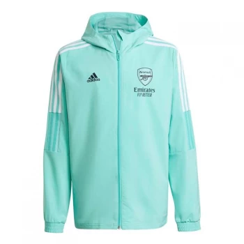 adidas Arsenal Presentation Jacket 2021 2022 Junior - Mint