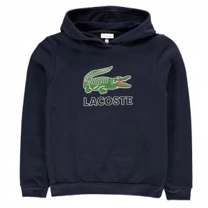 Lacoste Junior Boys Sport Logo OTH Hoodie - Marine