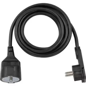 Brennenstuhl 1168980030 Current Cable extension Black 3.00 m