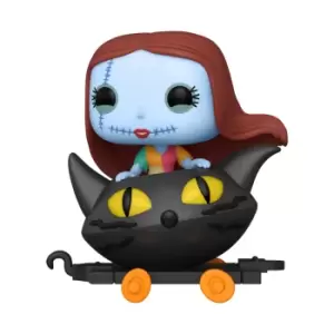 Nightmare Before Christmas Sally in Cat Cart Funko Pop! Train