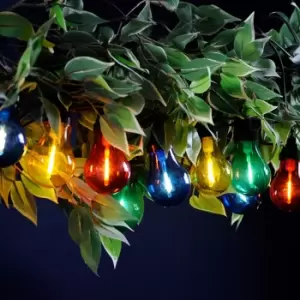 Festive LED Filament Connectable Outdoor Festoon Light Multi-Coloured