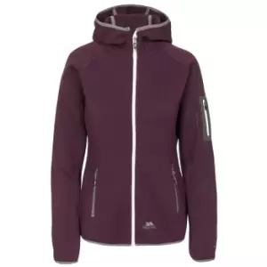 Trespass Womens/Ladies Mona Lisa Hooded Fleece (XXS) (Potent Purple Marl)