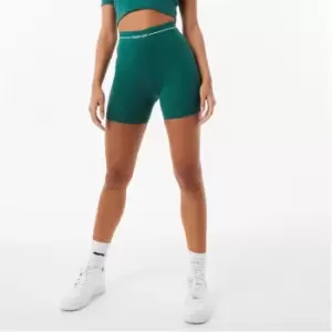 Slazenger ft. Wolfie Cindy Piped Cycling Shorts - Green