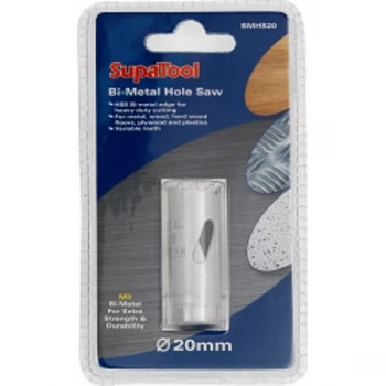 SupaTool Bi-Metal Hole Saw 20mm