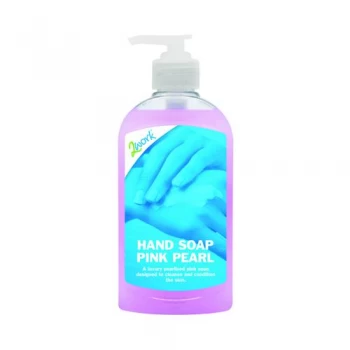 2Work Hand Soap 300ml Pink Pearl Pack of 6 402