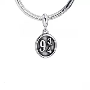 Harry Potter Sterling Silver Platform 9 3/4 Slider Charm