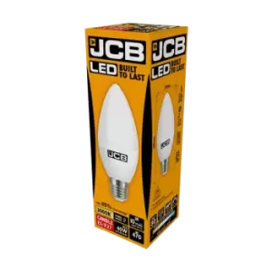 JCB LED Candle 470lm Opal 6w E27