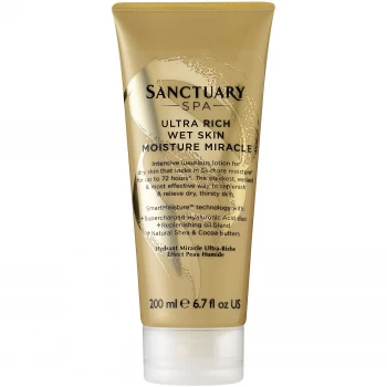 Sanctuary Spa Ultra Rich Wet Skin Moisture Miracle 200ml