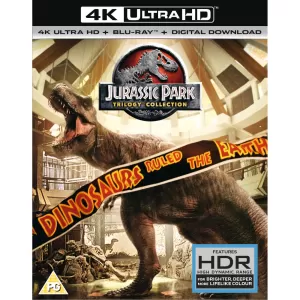 Jurassic Park Trilogy 25th Anniversary Edition Box Set - 2018 4K Ultra HD Bluray Movie