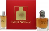 Giorgio Armani Stronger With You Gift Set 50ml Eau de Toilette + 15ml Eau de Toilette