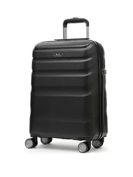 Rock Luggage Bali UYG8P 8 Wheel Hardshell Cabin Black Suitcase