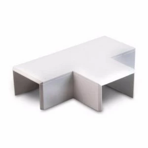 Zexum 38mm x 38mm Mini Trunking Accessories - Flat Tee