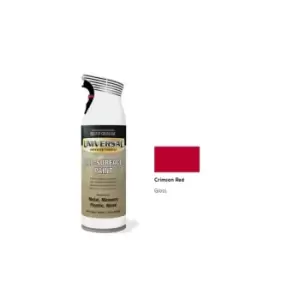 Rust-oleum - Universal All Surface Spray Paint - Gloss - Crimson Red - 400ml - Crimson Red