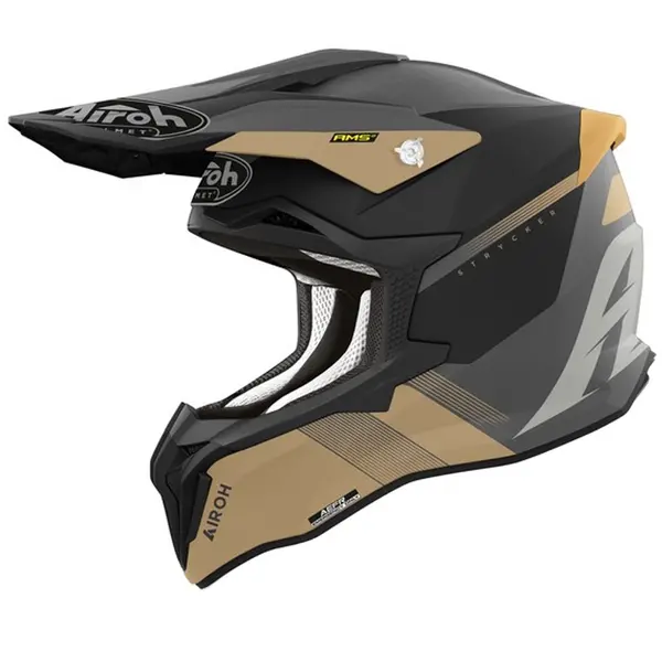 Airoh Strycker Blazer Gold Matt Offroad Helmet S