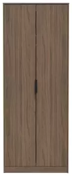 Verona 2 Door Wardrobe - Walnut Effect