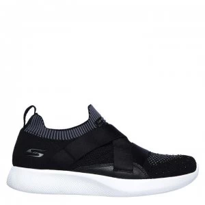 Skechers Bob Squad Trainers Ladies - Black