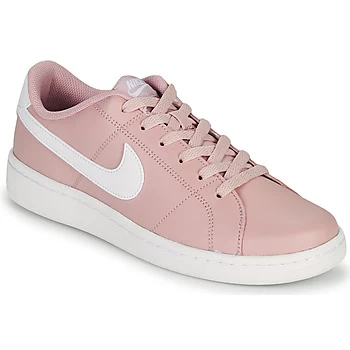 Nike COURT ROYALE 2 womens Shoes Trainers in Pink